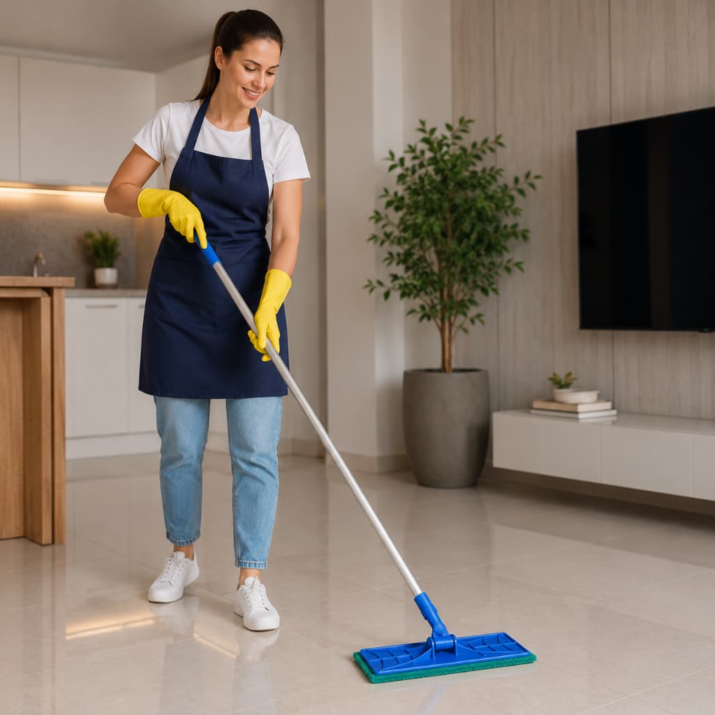Suporte LT de Limpeza Lançamento Resistente
Piso Banheiro Cozinha Uso Diário