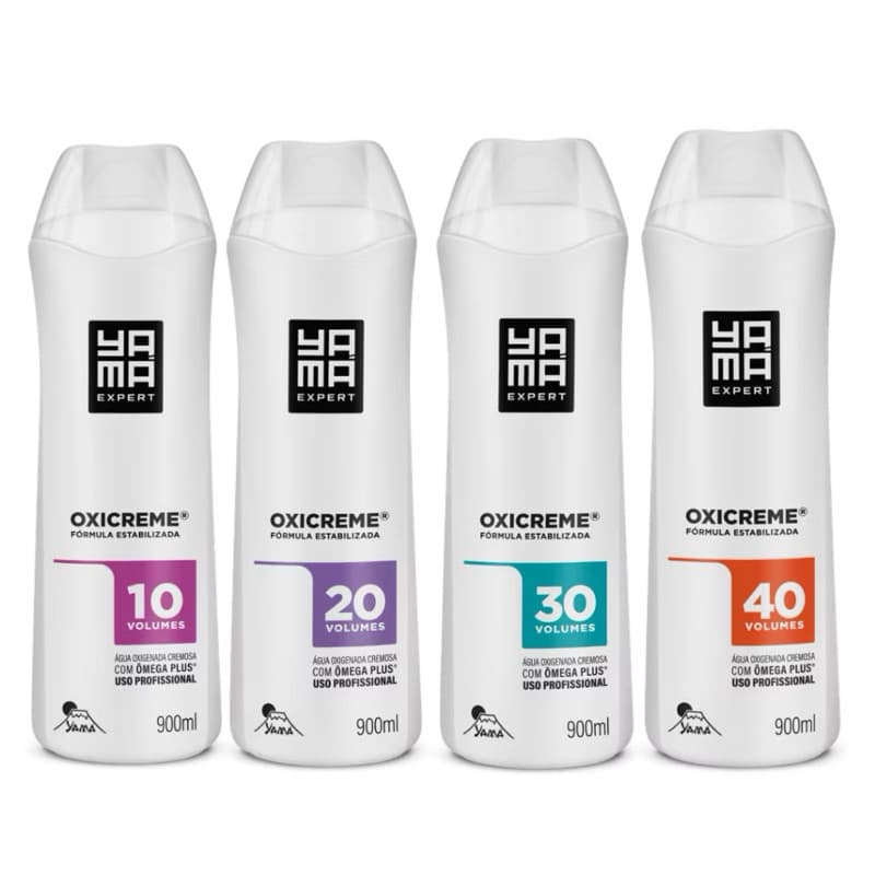 Água Oxigenada Cremosa Yamá 20,30 e 40 vol - 900ml