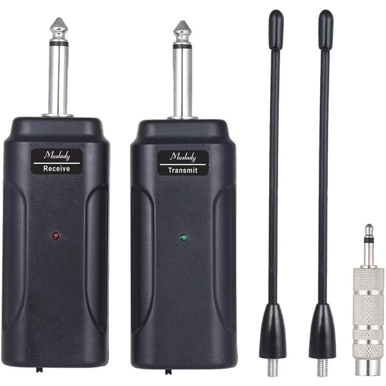 Transmissor Receptor Sem Fio P10 Para Guitarra Violão Baixo Muslady