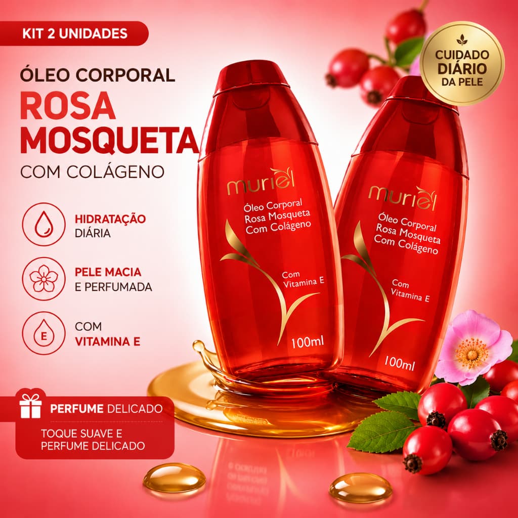 Kit 2 Óleos  Muriel 100ml