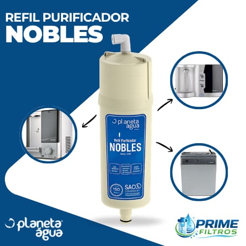 Refil Filtro Purificador Europa Noblesse Plus, Europa Fluir, Davinci, CTA Smart - Planeta Água
