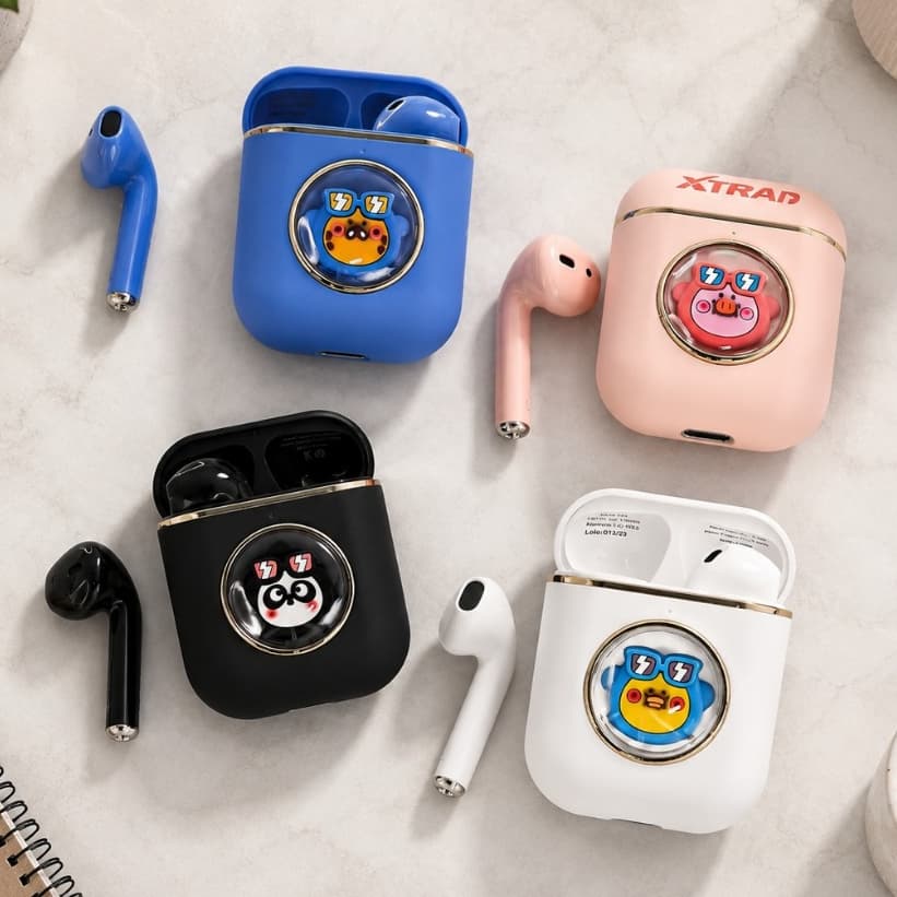 Fone De Ouvido Sem Fio Animais Fofos Xtrad LC-883