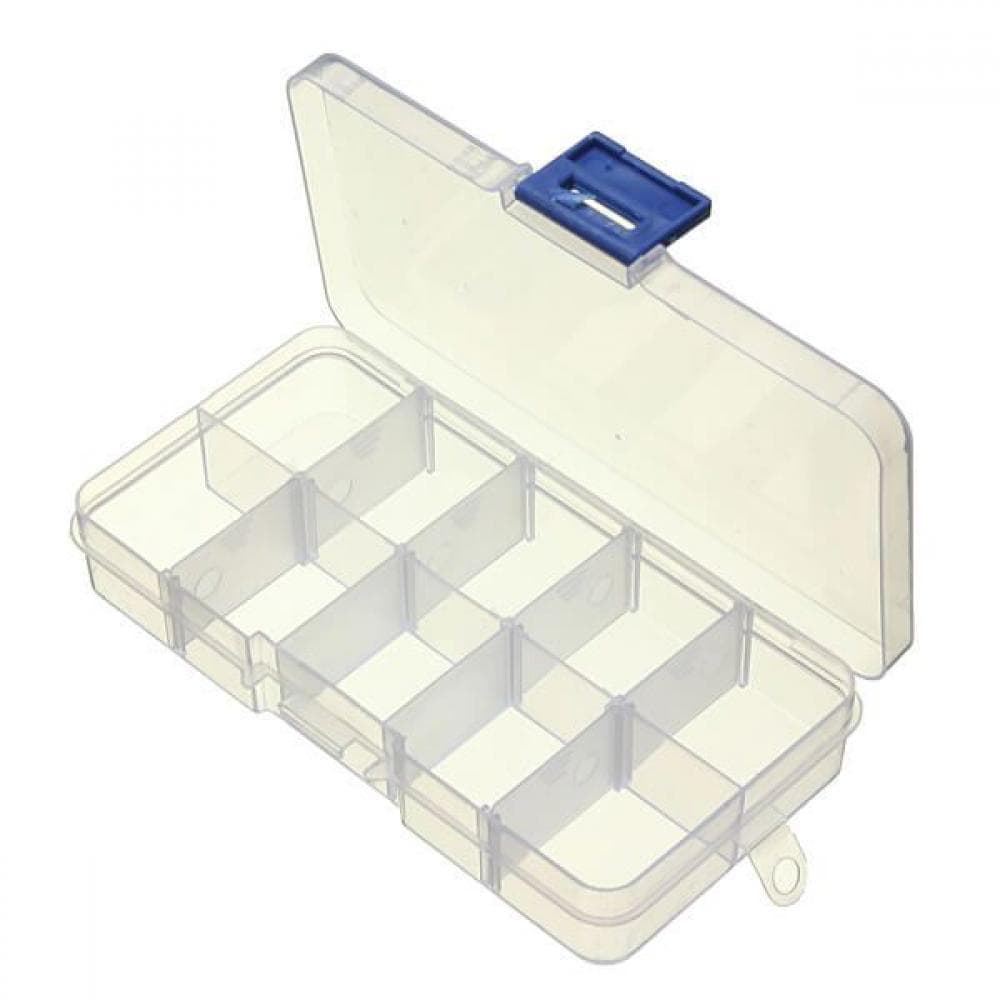 Caixa Organizadora  Pequena 10 Divisórias Kit C/ 3 - 12,7cm Leia a descrição!!