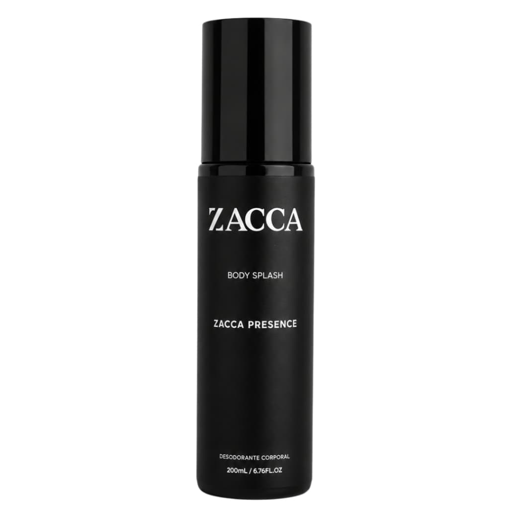 Body Splash Zacca Presence 200ml Aromático Amadeirado Masculino
