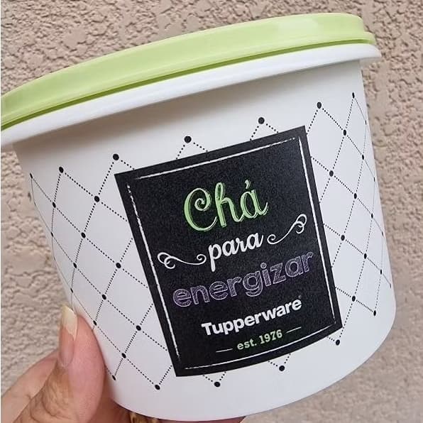 TUPPERWARE ORIGINAL  - CHA BISTRÔ 1.1L - Pote para cha a granel