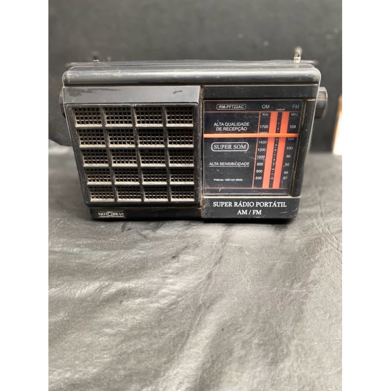 Super Rádio portátil AM/FM, modelo RM-PFT22AC