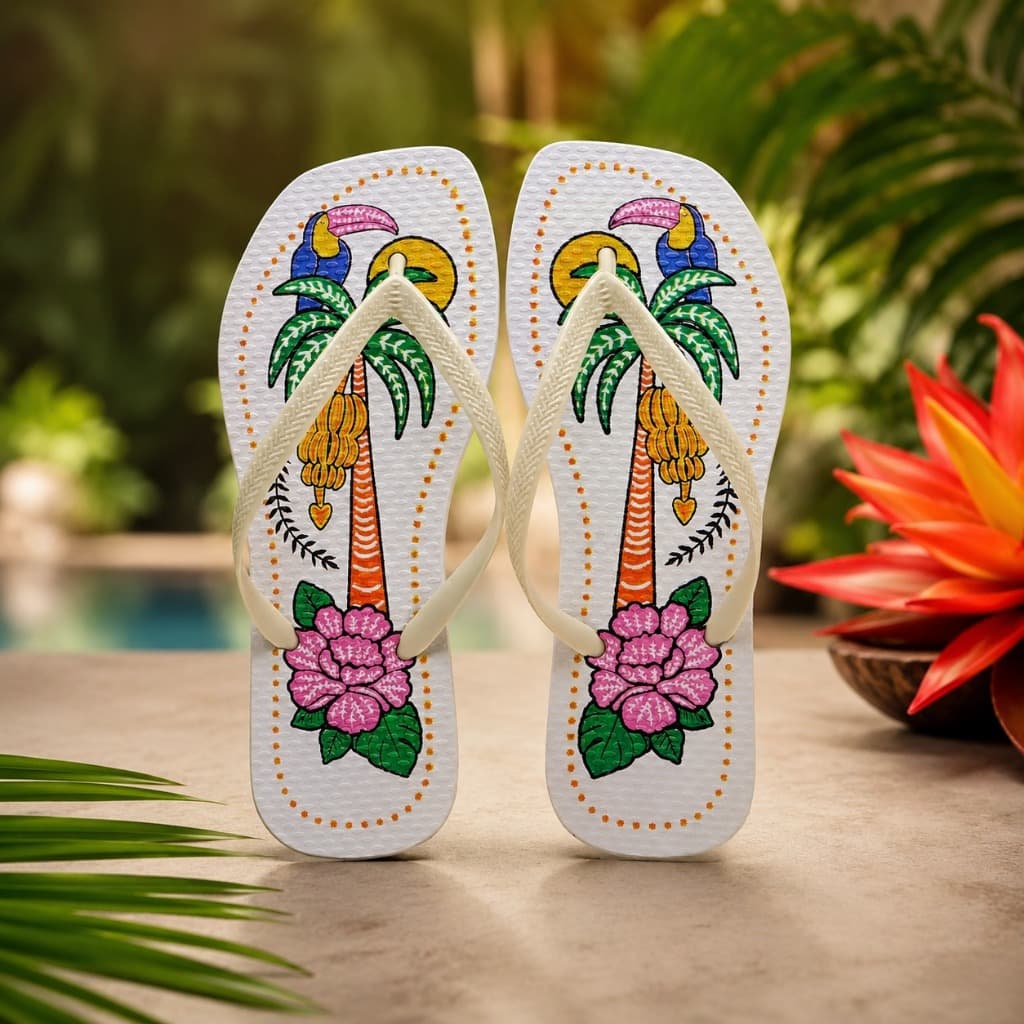 Chinelo Femino Verão Praia Patricidade Estilo leve Anti derrapante