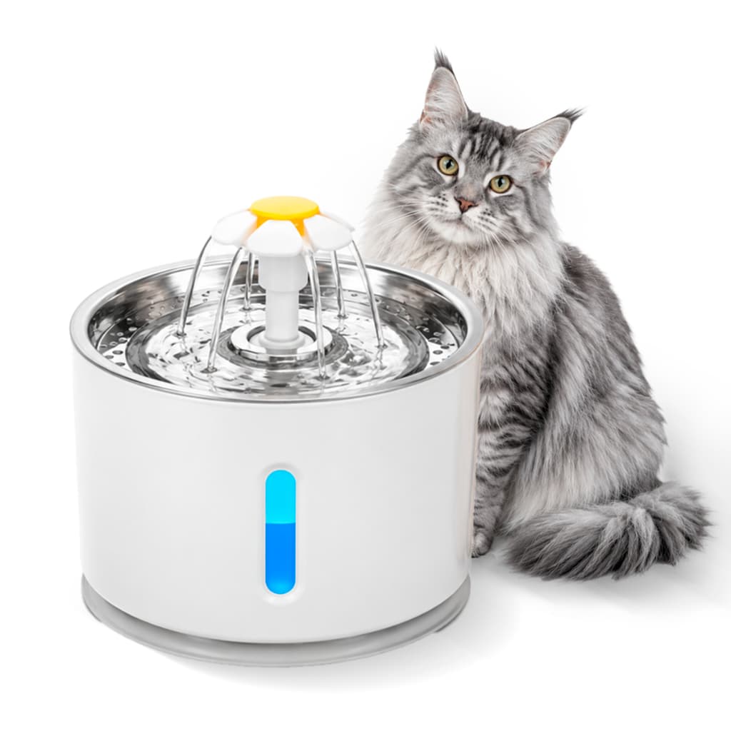 Bebedouro Fonte de Água Pet Automático com Filtro para Cães e Gatos