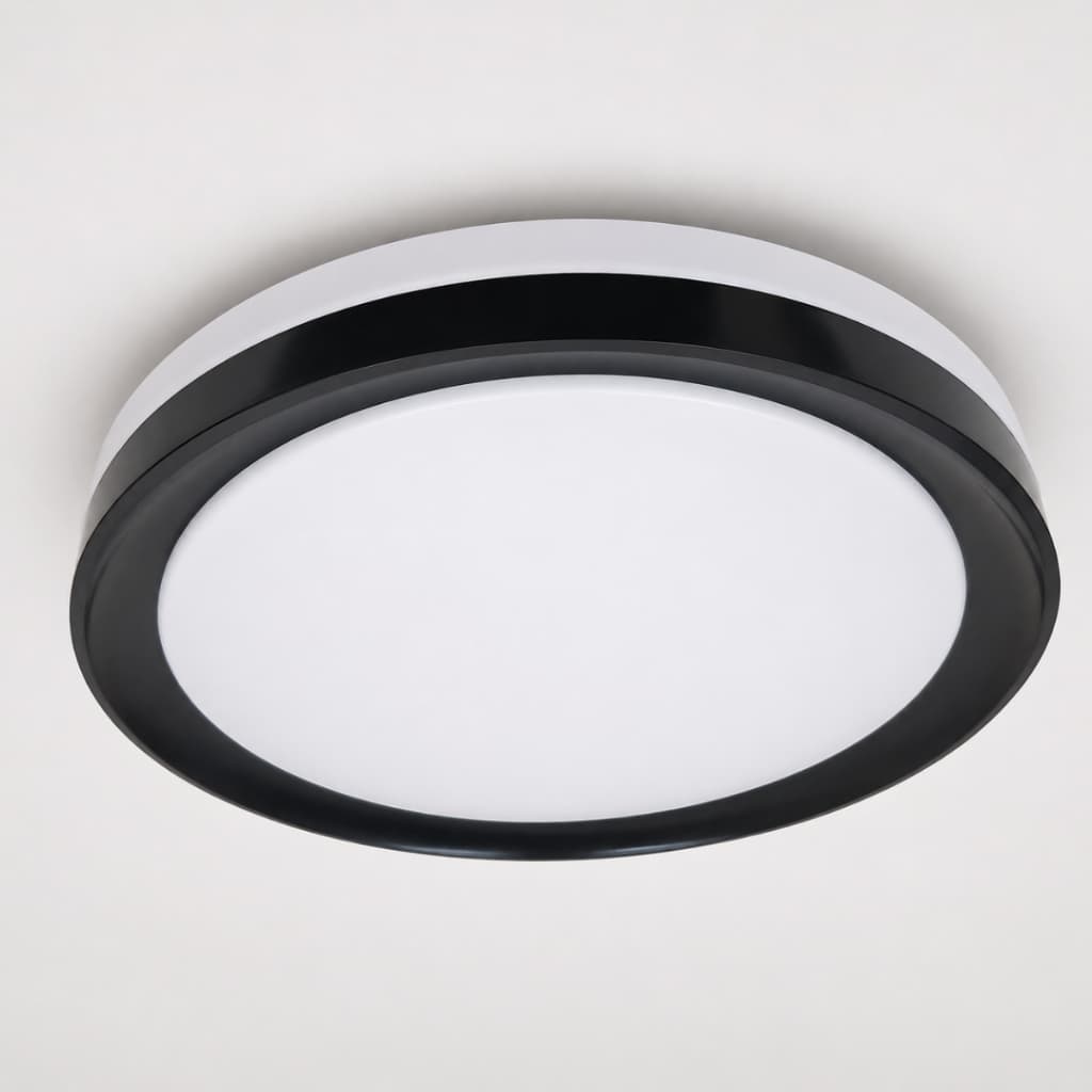 Luminaria de Led Plafon Moderno Redondo Modelo Preto Acabamento Premium slim 30w Modelo Chass 3 Cores
