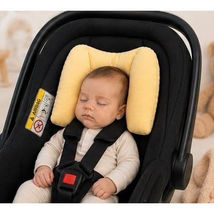 Apoio De Cabeça Para Bebê Conforto, Cadeira de Carro e Carrinho- RN - Menino - Menina