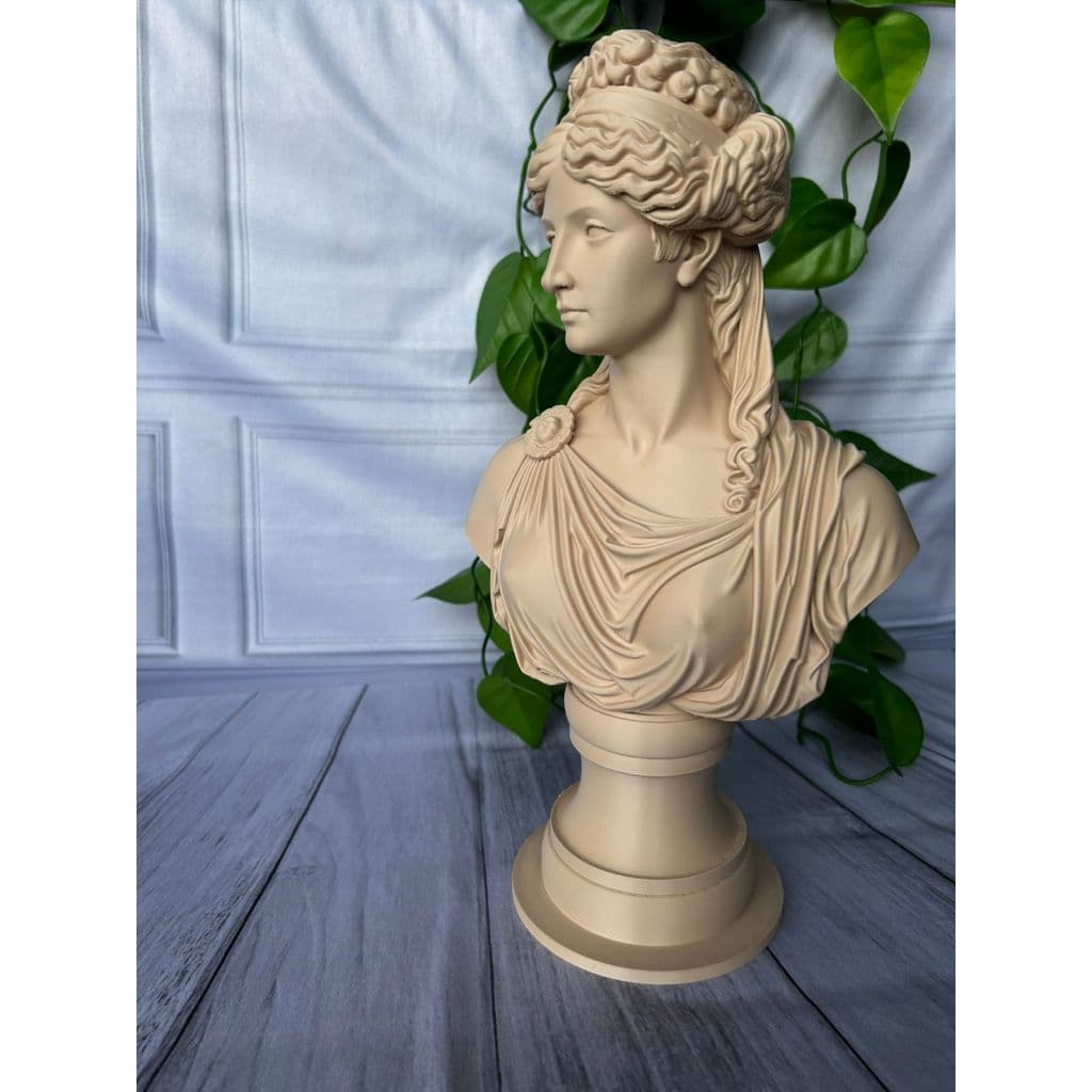 Escultura decorativa grega feminina, escultura grega, estátua grega