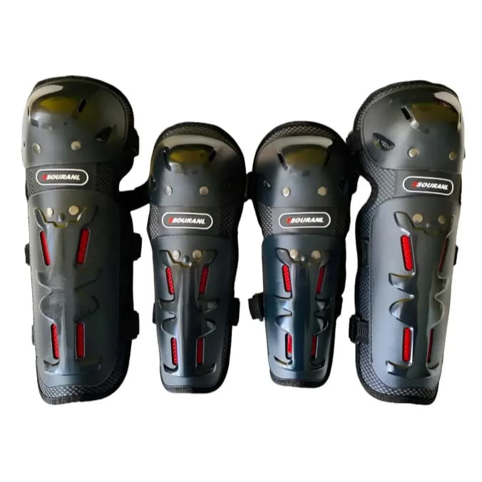 Kit Joelheira E Cotoveleira Articulada Souranl Moto