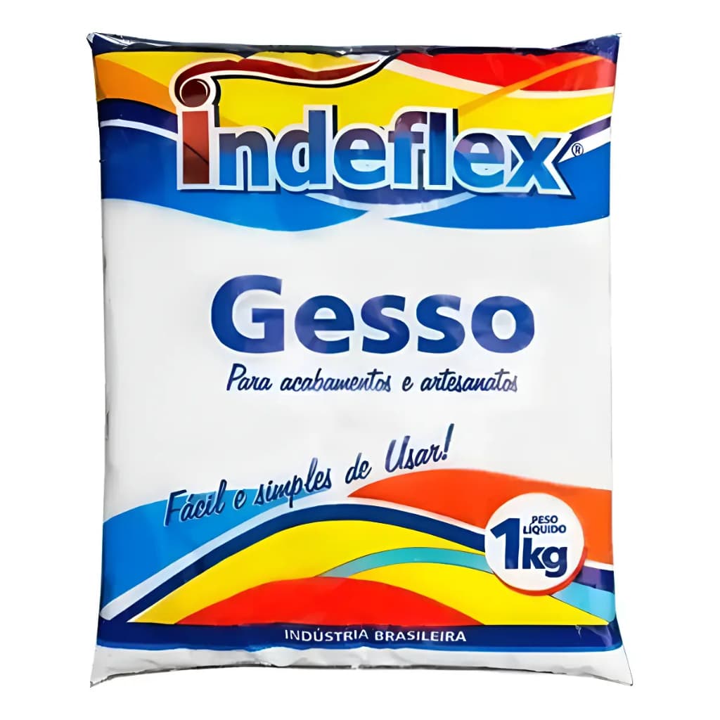 Gesso Rápido Em Pó 1 Kilo