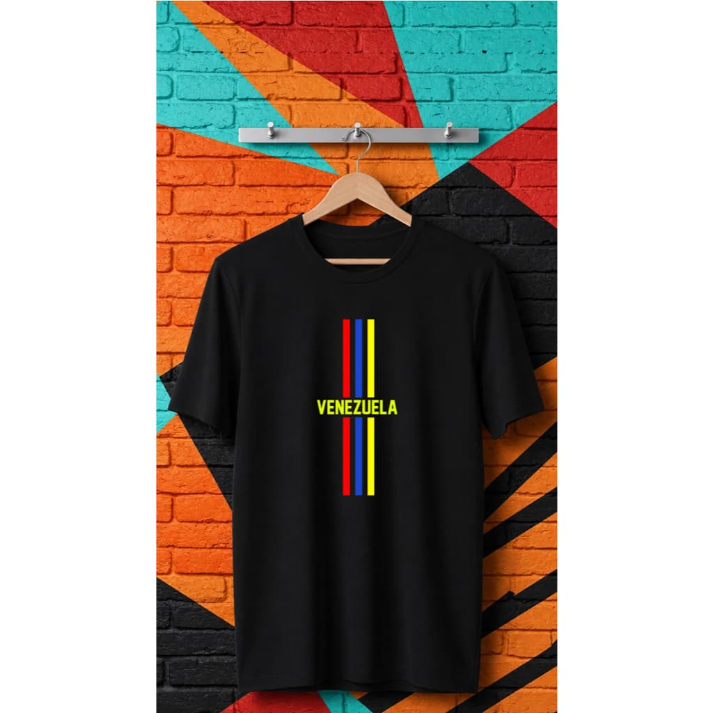 Camisa Camiseta Básica Adequado Venezuela 3 Listra