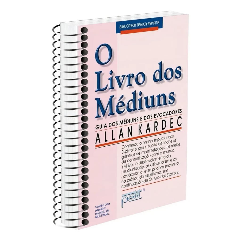 O Livro dos Médiuns ESPIRAL, Allan Kardec, PETIT Editora