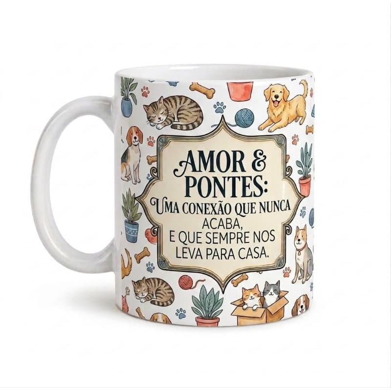 Caneca Motivacional 325 ml - Frases Inspiradoras Personalizadas