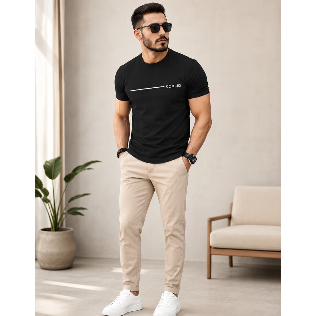 Camisa Word Masculina Slim Casual Premium 100% Algodão