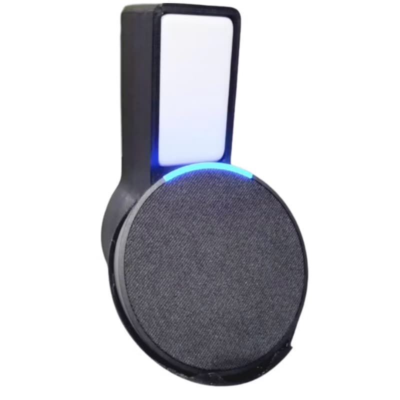 Suporte de Tomada para Amazon Echo Pop – Impressão 3D | Prático, Resistente e Fácil de Instalar