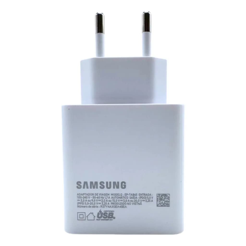 Carregador Samsung Original Carregamento Super Rápido