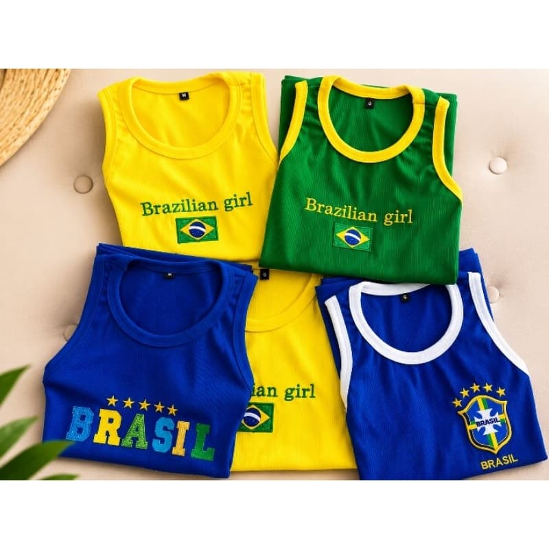 Regatas Femininas Caneladas Brasil