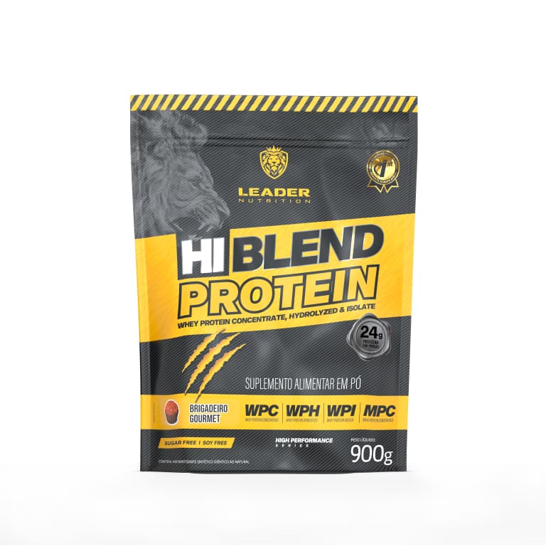 Whey Hi Blend Protein Refil 900g - Leader Nutrition