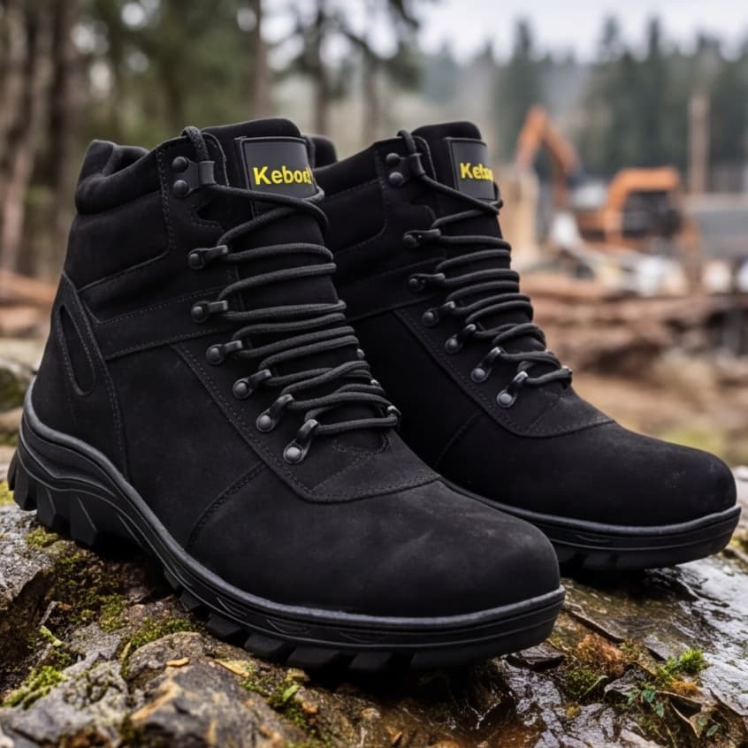 Coturno Couro Legítimo Tático Militar Masculino Bota Segurança Trabalho Adventure