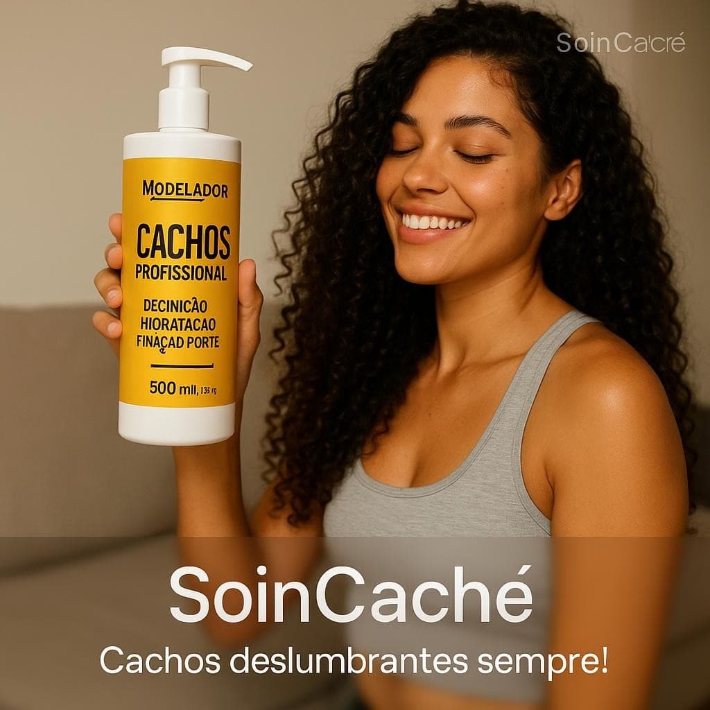 Modelador de Cachos Hidratação Definição Controle Frizz 500ml