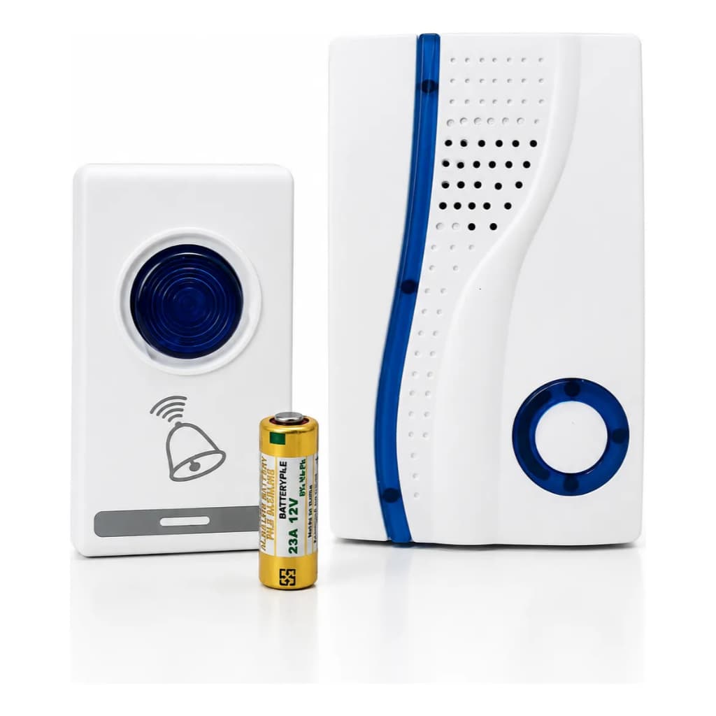 Campainha Sem Fio Tomada Bivolt Digital Residencial Lukton