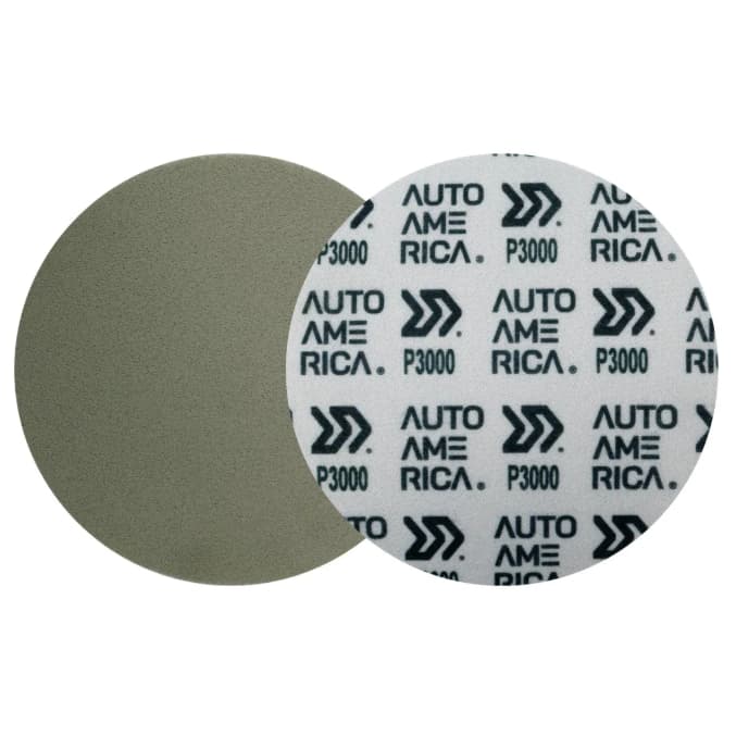 Lixa Disco 6'' - P3000 Autoamérica Para Lixamento Automotivo