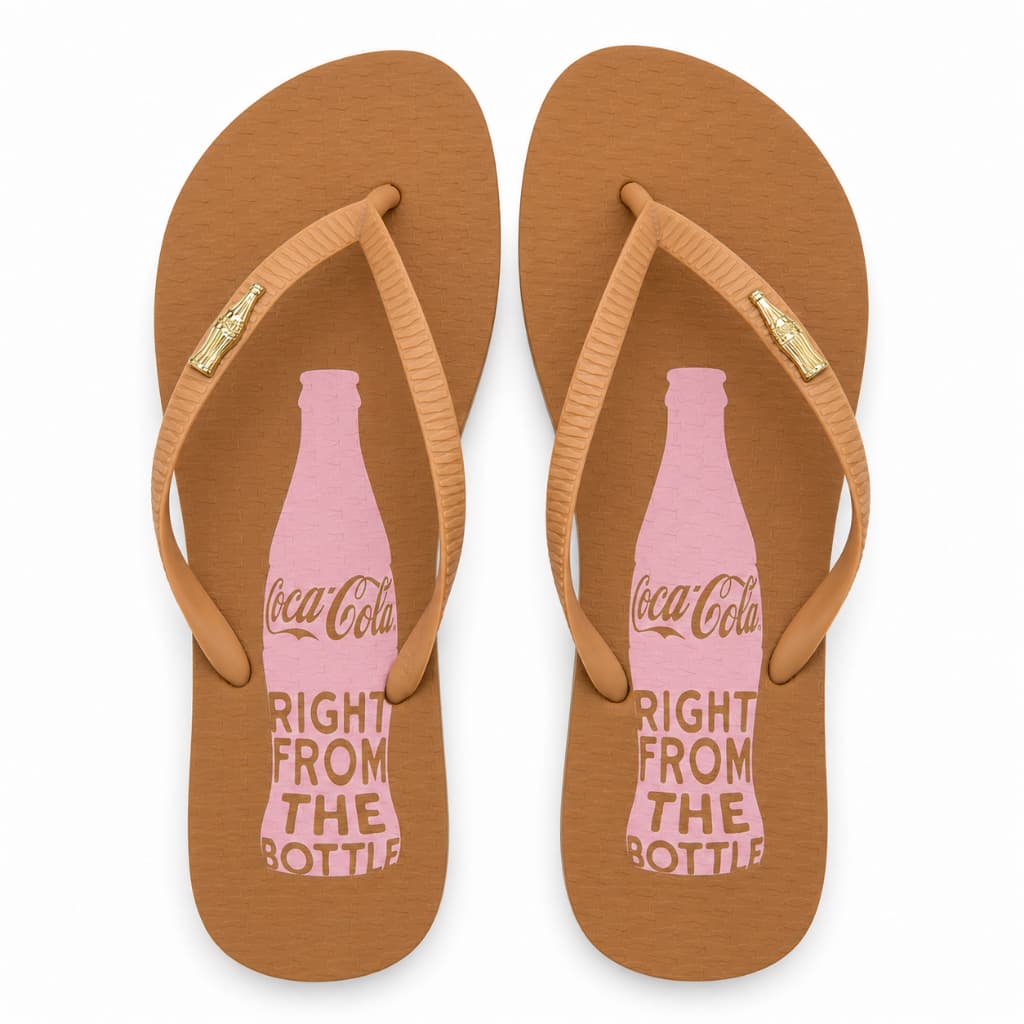 Chinelo Coca Cola Feminino Canton Cc4736