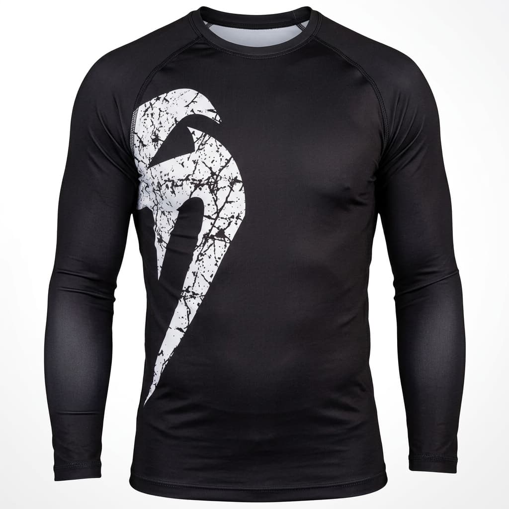 Rashguard Manga Longa Venum Compressão MMA Camisa Musculação