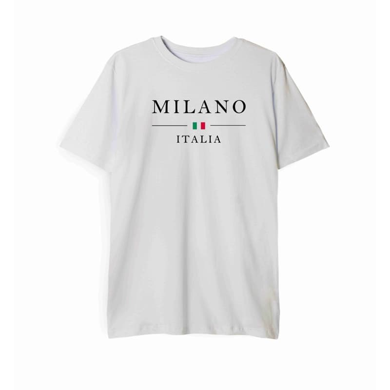 Camiseta  T-shirt Casual Premium MILANO30.1 100% Algodão