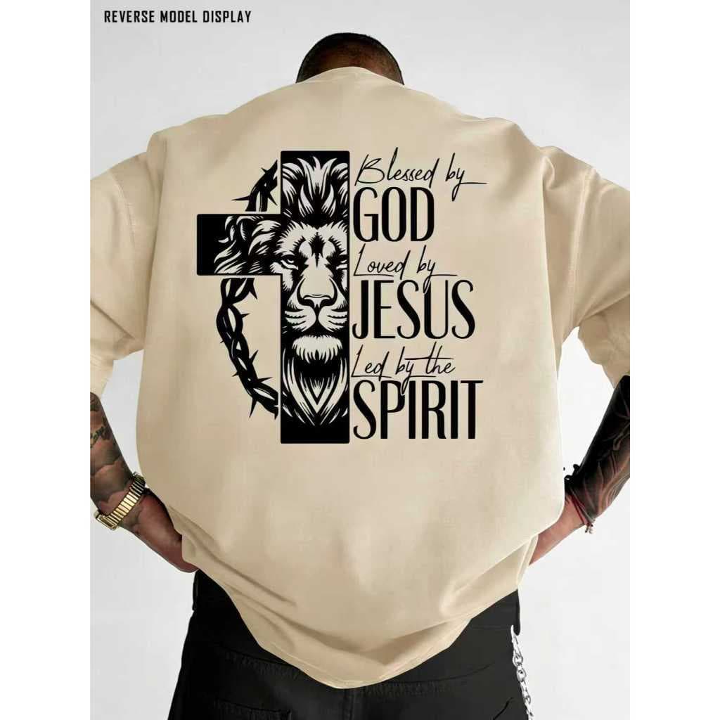 Camiseta Masculina estampa Leão de Judá Gospel treino academia 100% Algodão premium Unissex Tribo Envio Rapido