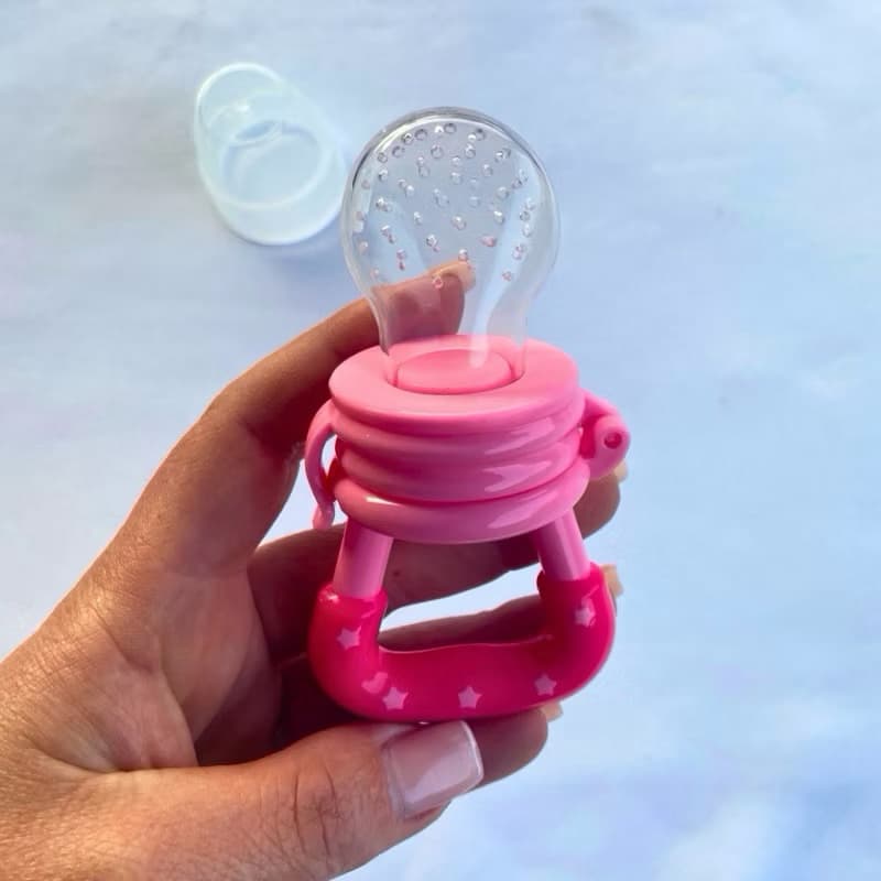 Chupeta Alimentadora Bebê Frutinha Silicone Infantil