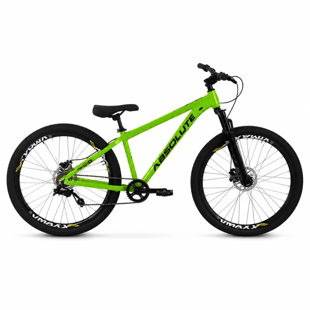 Bicicleta Absolute Nero 5 Aluminio 1x1 Sem Marcha Modelo Grau Pneus Kenda Flame Freio a Disco Garfo de Suspensão