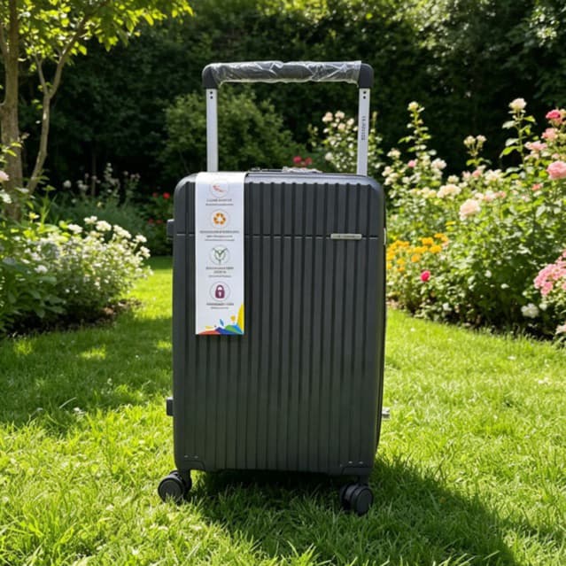 Mala para viagem com zíper antifurto material polipropileno bem resistente!!
