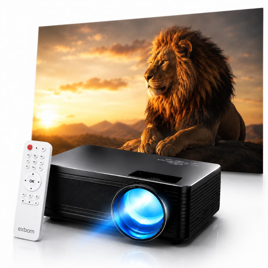 Projetor Data Show Bivolt 2800 Lumens Pj-v220 Profissional