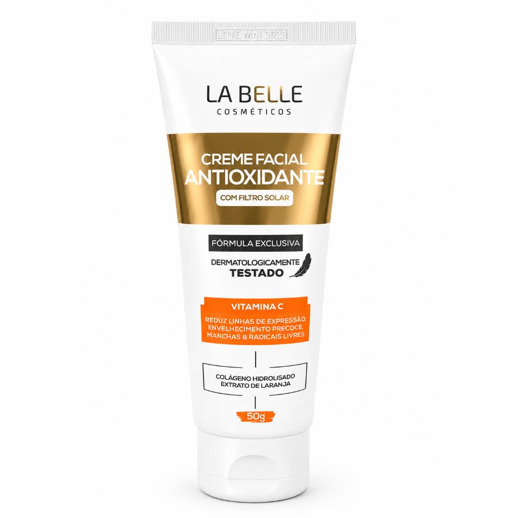 Creme Facial Antioxidante Vitamina C com Filtro Solar 50g