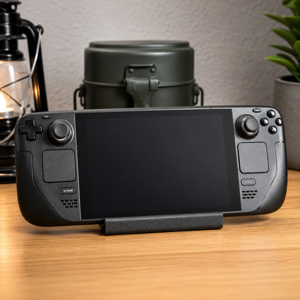 Suporte para Steam Deck V2 Apoio para Steam Deck e Steam Deck OLED Base de Mesa para Carregamento e Organização