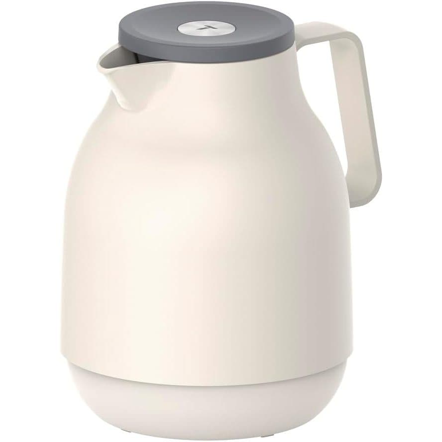 Bule Térmico Tramontina Exata Vanilla 1 L Botão De Pressão