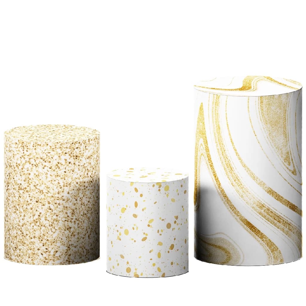 TRIO CAPAS CILINDRO DE FESTA GLITTER