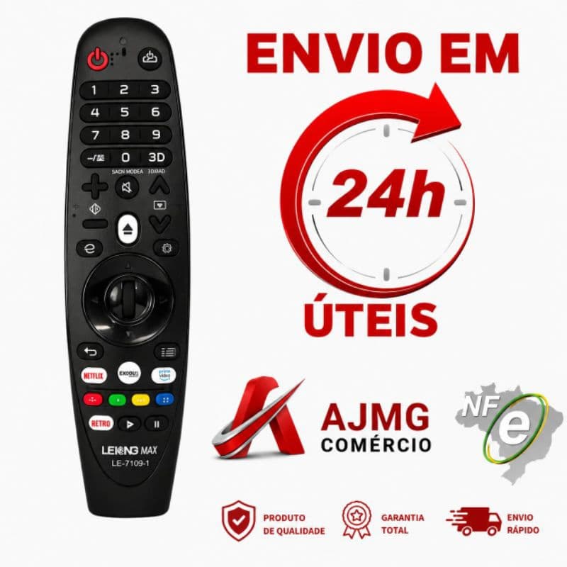 Controle Magic LG  5G 4K Novo Garantia  Substitui Original AKB75855501 AKB75855505