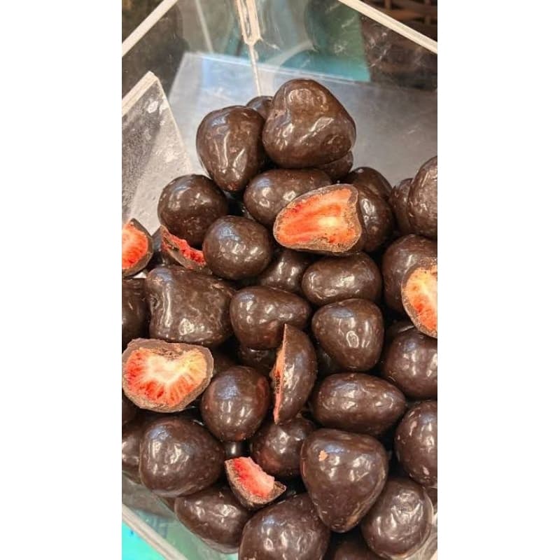 Morango do amor liofilizado zero adição de açúcar 50g