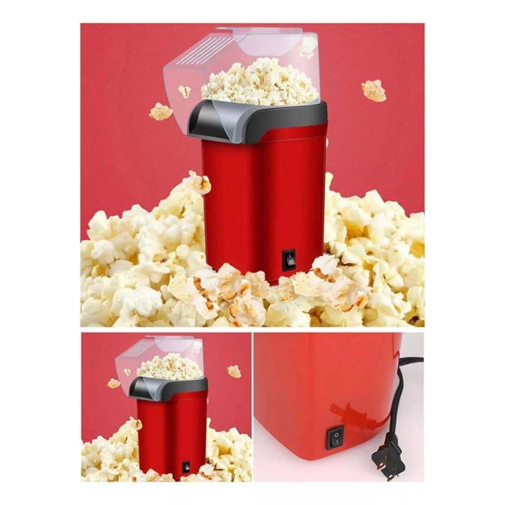 Pipoqueira Elétrica Ar Quente Máquina Fazer Pipoca Sem Óleo Minijoy - 110v 1200W