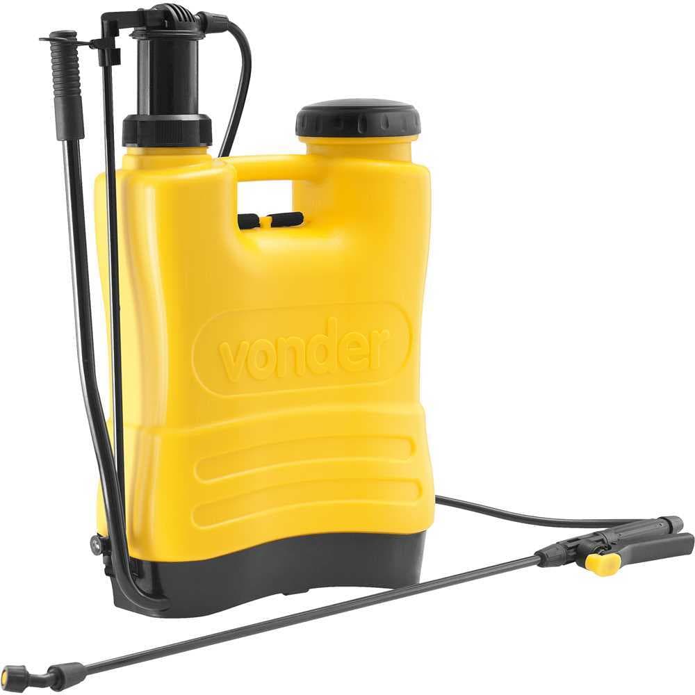 Pulverizador Agrícola Costal 12L Vonder Plus PCV 120 Manual Com 4 Tipos De Bicos