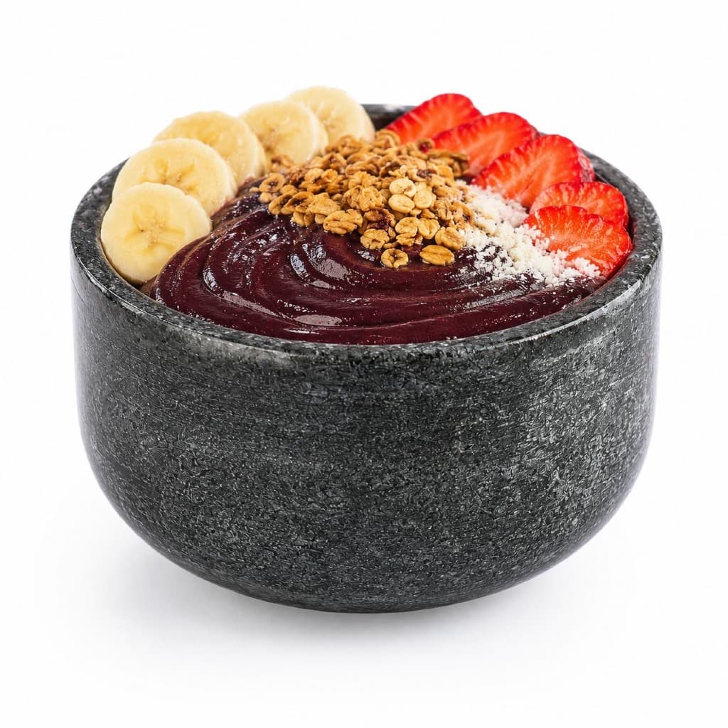 Kit 6 Cumbuca Bowl Ramekin Tigela Açai Pedra Sabão 500 Ml