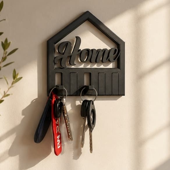 Suporte Porta Chaves para Parede Organizador Decoração para Casa