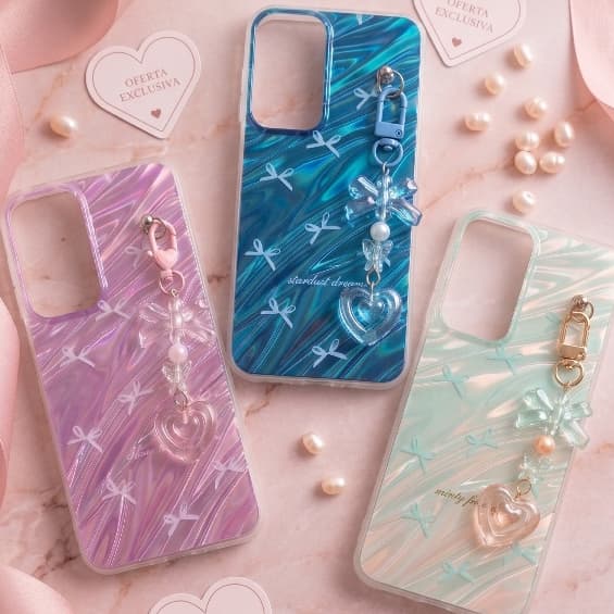 Capa Capinha Anti Impacto Samsung A16 com Pingente