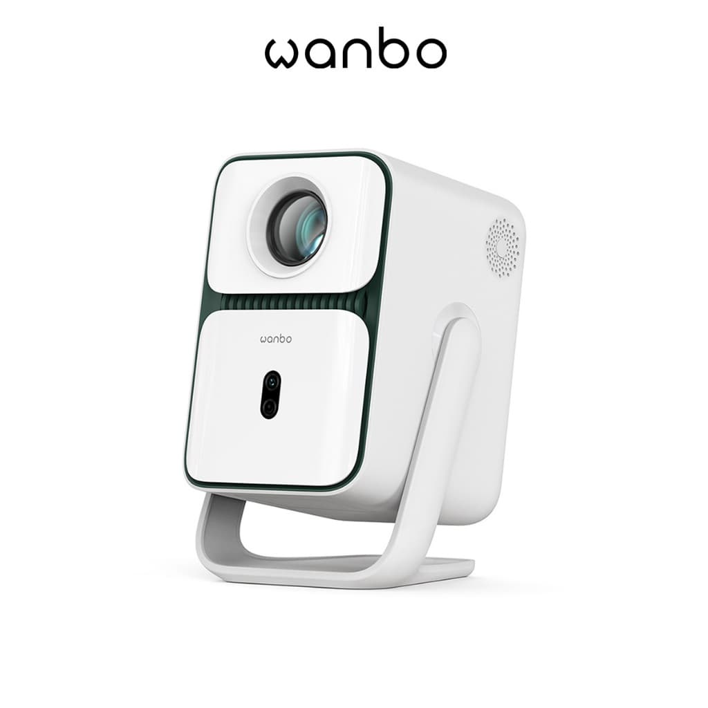 Projetor Mini Portatil Wanbo T2 Ultra Netflix Oficial Android TV 11.0 WiFi Bluetooth Correcao Automatica Cinema em Ca