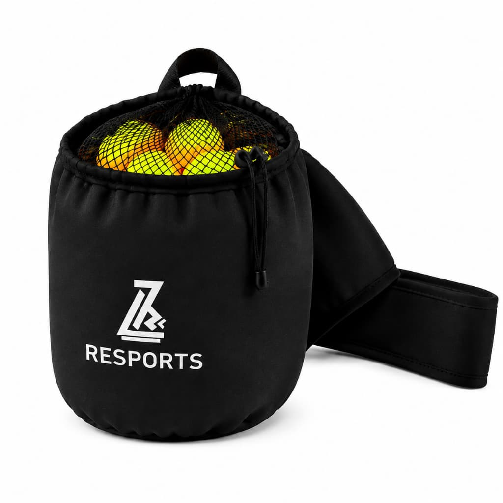 Bolsa Beach Tennis Porta Bolas Pochete Ajustável para Esportes e Itens Pessoais